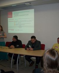 На мероприятии ЦФТ, 7 декабря 2017