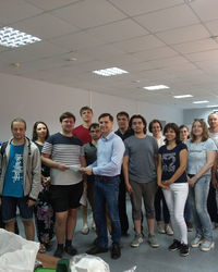 Вручение благодарности от БКС, 21 июля 2018