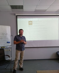 Доклад Николая, технического директора Евростудио, про совместный курс по PHP разработке - 18 августа 2018